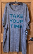 TORRID TEE SHIRT COTTON TOP SHIRT SLEEVE BLOUSE 6 6X 6XL 30 NEW