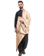 Comfortable Stole Men Woollen Warm Pashmina Shawls Meditation Dushala Lohi Soft