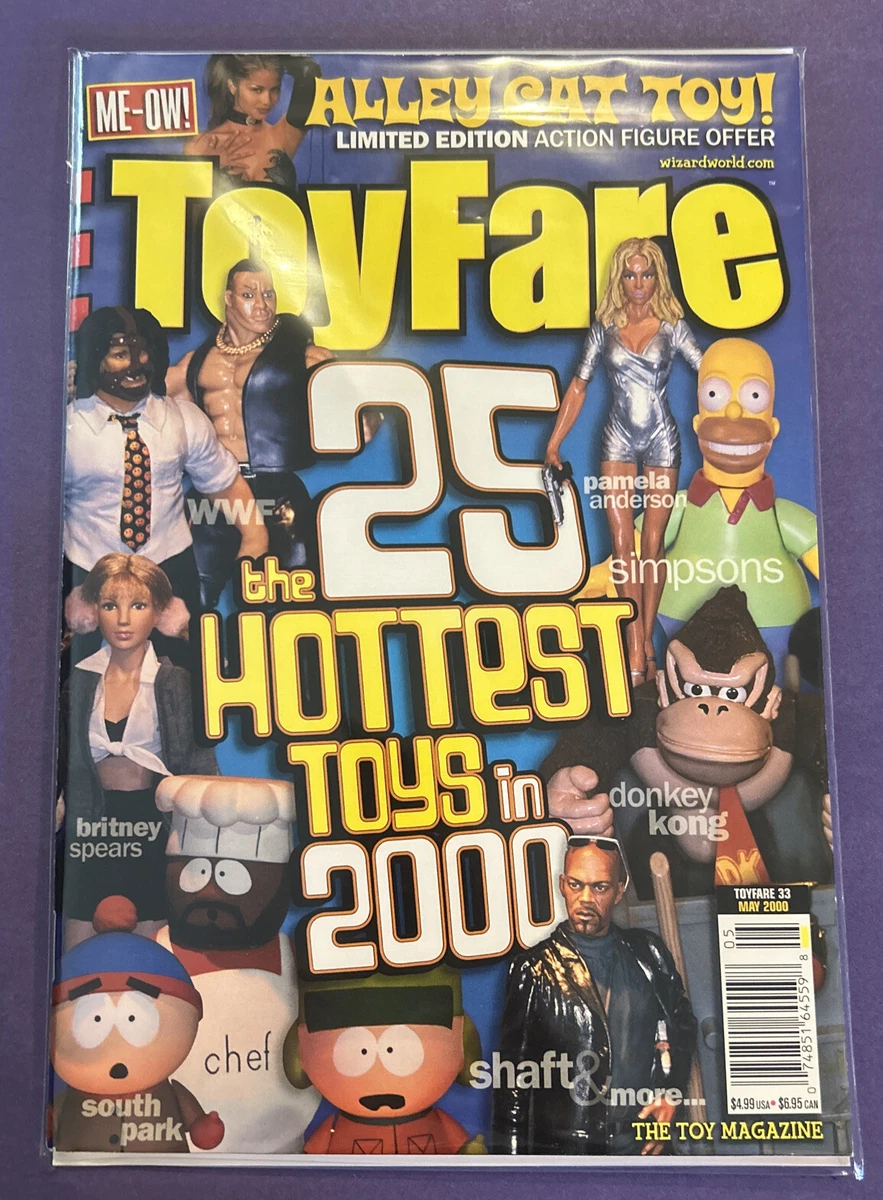 TOYFARE TOY MAGAZINE MAY 2000 25 HOTTEST TOYS WWE SPAWN SIMPSONS
