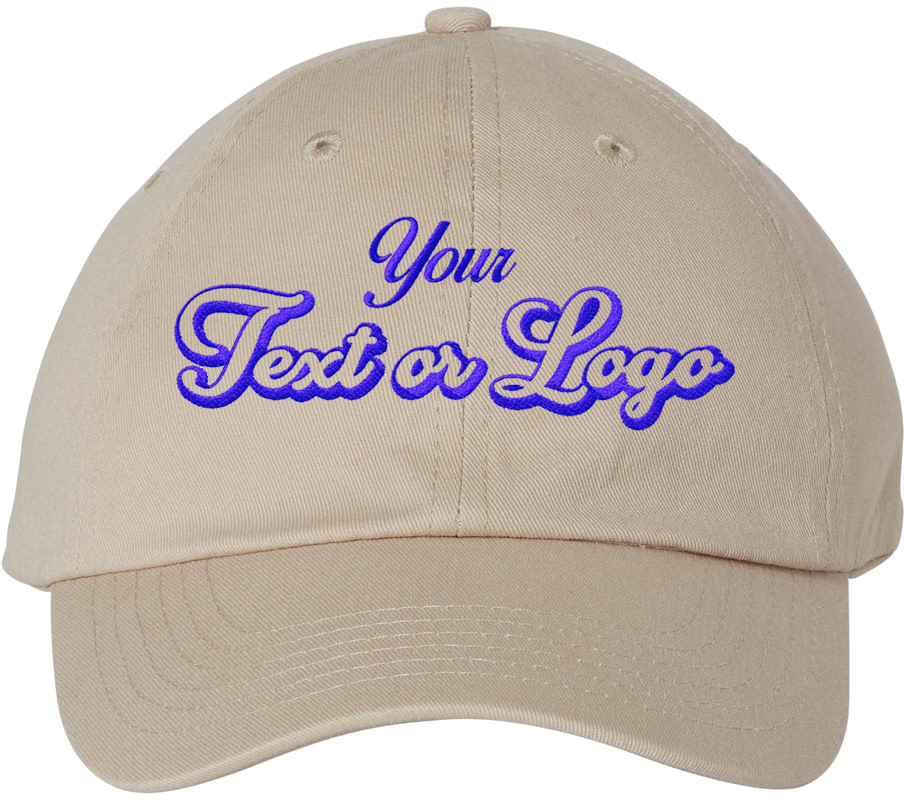 Personalized Custom Embroidered Baseball cap, golf, football,(text/logo)