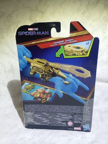 Marvel Spider-Man Thwip Shot Blaster Role Play Toy, Includes 3 Stretchy Web New - Picture 2 of 3