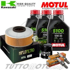 Tagliando KAWASAKI VN 800 Vulcan 1995-2002 / Kit Olio Motul 5100 Filtri Candele