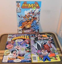 Lot 3 COMIC BOOKS Madballs no 1 SILVER HAWKS 2 Animax 2 Star Comics