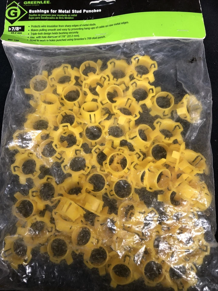 60-Greenlee 711C  Bushings for Metal Stud Punch 7/8 - Изображение 2 из 4