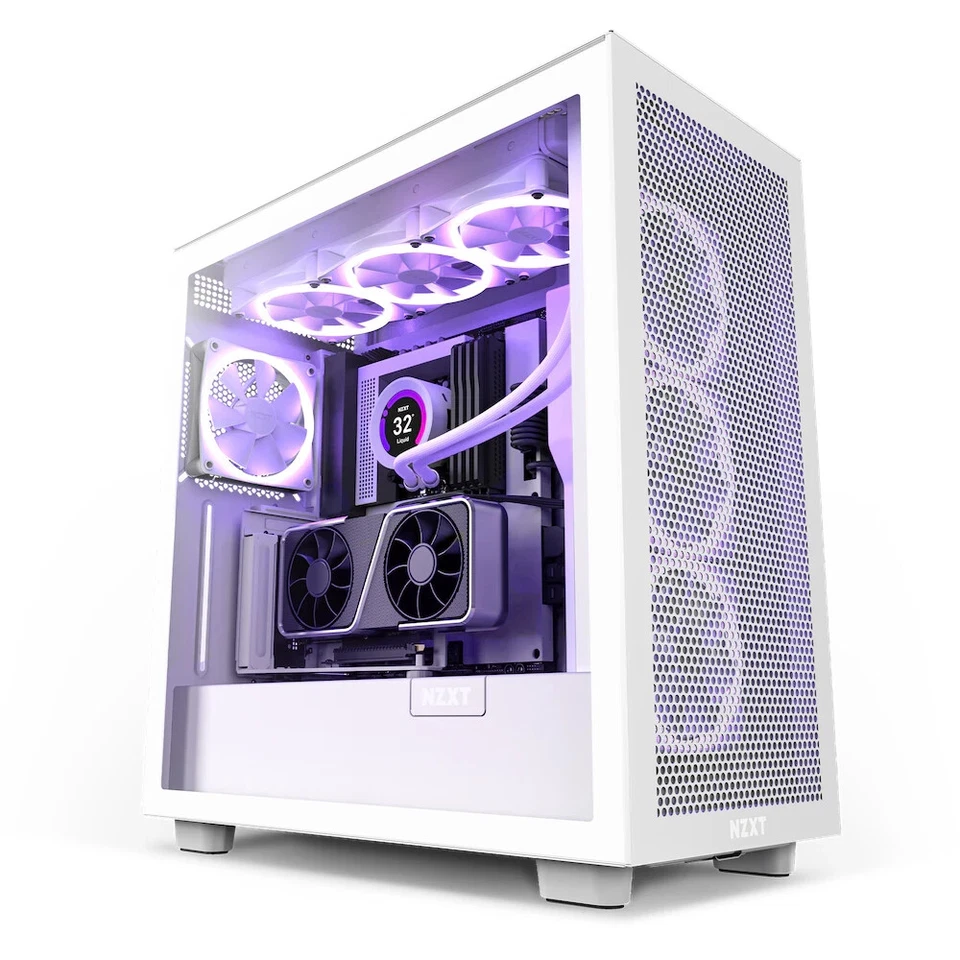 NZXT Vertical GPU Mounting Kit GPU Holder & PCIe 4.0 Riser Cable