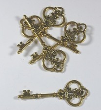 Regal Design Steampunk Schlüssel - 8,4 cm / 3,3" - Metall Charm Teile Schmuck 