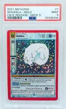 Metazoo Waheela Full Holo #1 Cryptid Nation 1st Edition Release Deck PSA 9 Mint