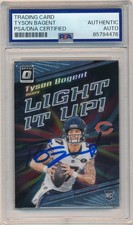 TYSON BAGENT 2023 DONRUSS OPTIC RC ROOKIE SIGNED AUTOGRAPH PSA AUTHENTIC AUTO SP