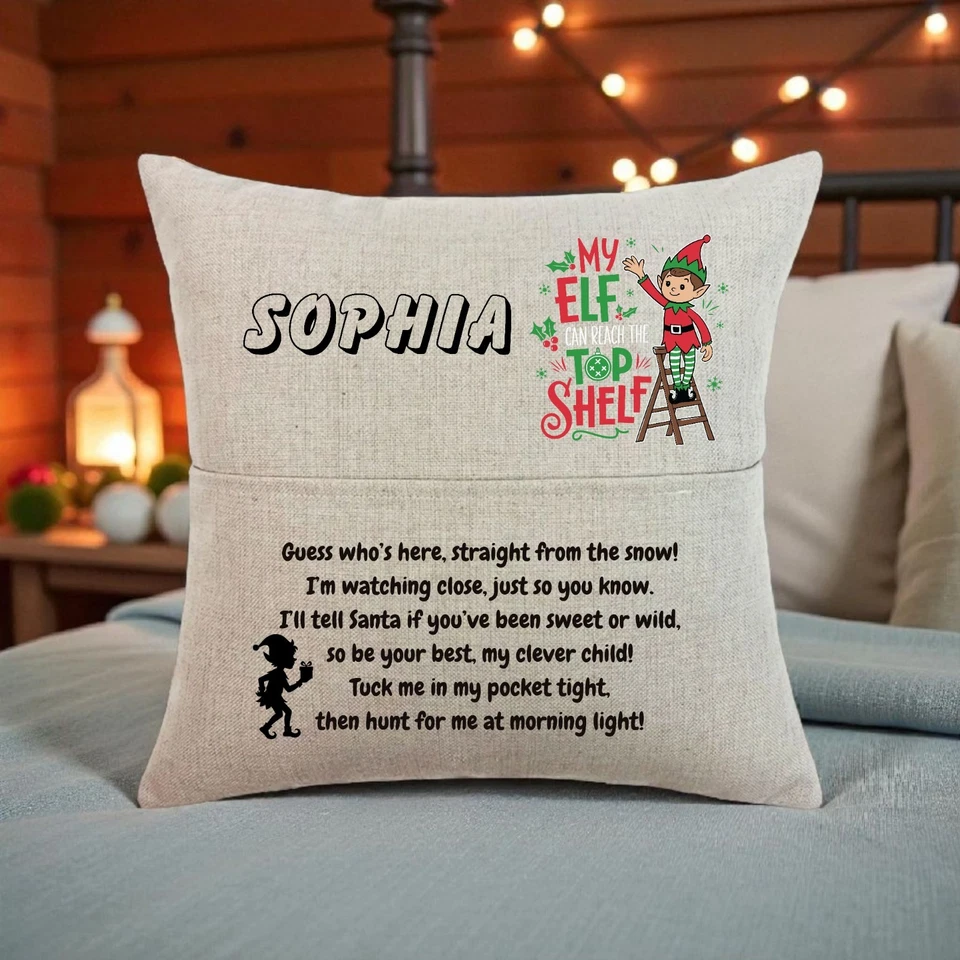 Elf On The Shelf Cushion - Image 3 of 4