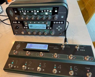 Kemper Profiler  Head - Classic Profiling Guitar Amp System -  Remote Footswitch