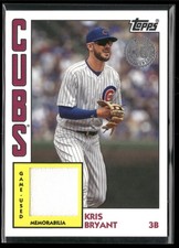 2019 Topps #84R-KBR Kris Bryant 1984 Topps Baseball 35th Anniversary Relic
