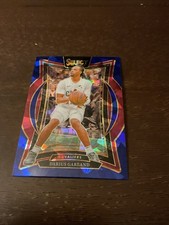 2024-25 Panini Select Cleveland Darius Garland Blue Cracked Iced Prizm Card