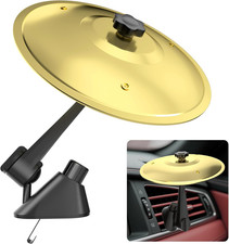 Mini Car Cymbal Air Vent - Fun Accessory for Drummers and Music Lovers