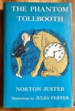 THE PHANTOM TOLLBOOTH by NORTON JUSTER 1967 NINTH PRINT HC/DJ JULES FEIFFER VG+