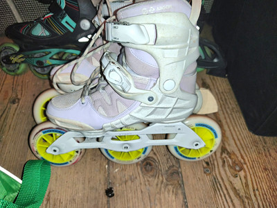 Powerslide Phuzion Argon Berry 110 Damen Fitness-Inline-Skates Größe 39