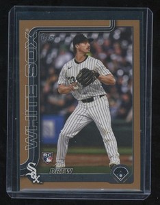 2025 Topps Series 1 #320 Drew Thorpe Gold 0101/2025