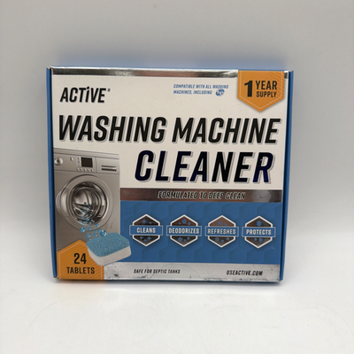 #ad Active Washing Machine Cleaner Descaler 24 Pack Deep Cleaning Tablets $14.56
