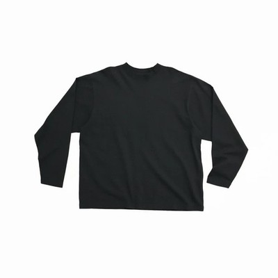 **LOT OF 4**  Yeezy Gap Balenciaga H03 Black Long Sleeve Tees