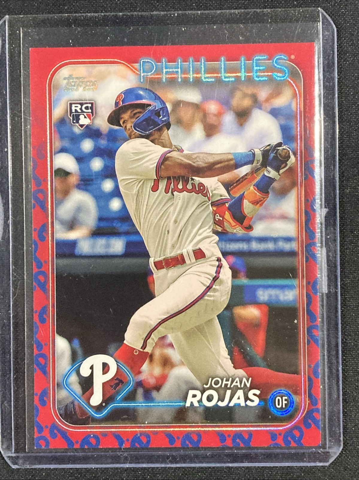 2024 Topps Series 1 Johan Rojas #209 Team Color Border (RC) Phillies SP