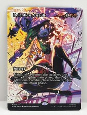 Relentless Assault (Borderless) Regular- Marvel Universe Eternal-Legal (MAR)