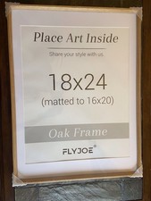 18x 24 Inches Oak Frame
