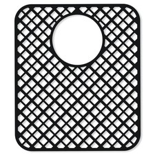 2 Pack Silicone Sink Protectors for Kitchen Sink, Lozenge Pattern 13 x 11 Inc...