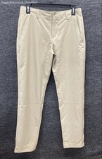 Under Armour Boys Beige Performance Golf Pants NWT Sz YLG