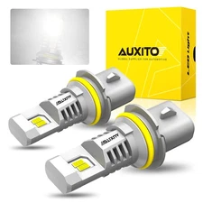 AUXITO 9007 HB5 High Low Beam Bulbs Conversion Kit 6500K White Plug & Play 2X