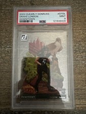 2022 Clearly Donruss Drake London Rookie Downtown RC #DT-DL PSA 9 MINT