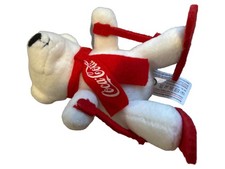 Coca-Cola Kuscheltier Eisbär Weihnachtlich Mehrfarbig 12cm