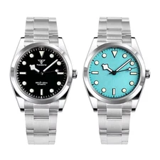 Tandorio 36mm/39mm Miyota8215 Automatic Watch for Men Sapphire Snowflake Hands