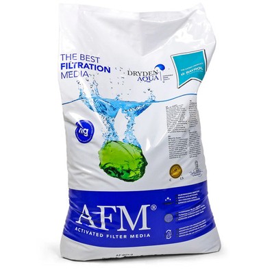 AFM Filterglas 21kg 0,7 2,0 mm Grade 2 Ersatz für Filtersand Pool Teich Filter