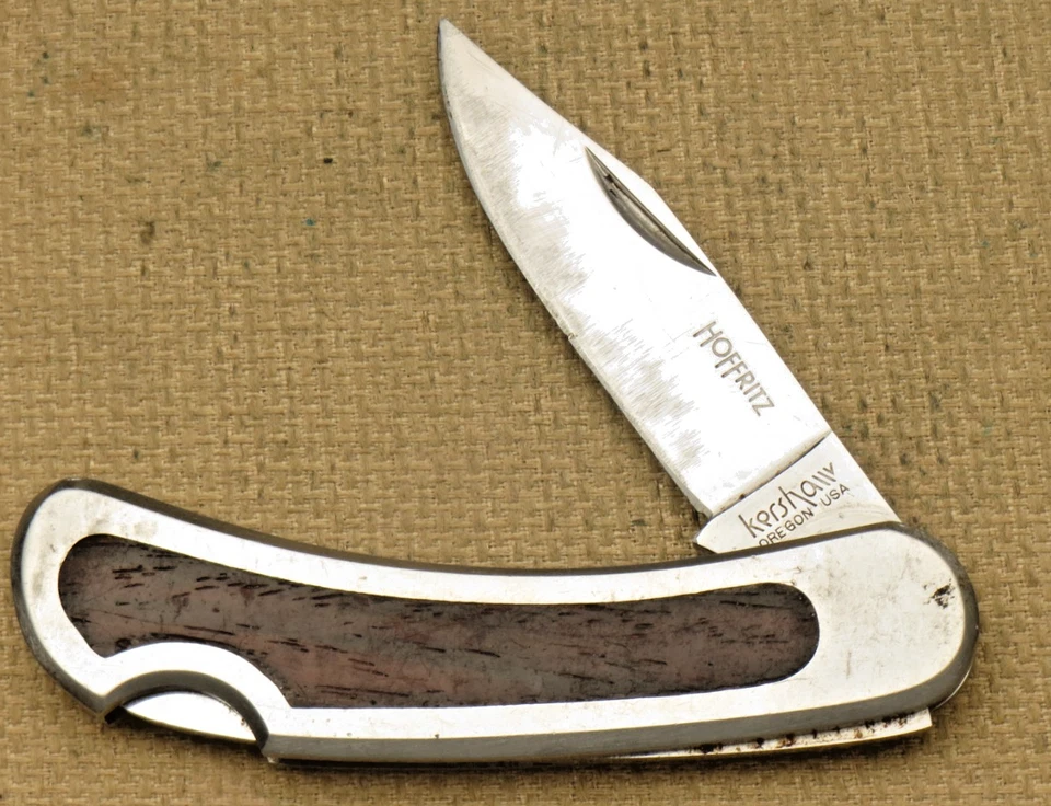 Cuchillo Plegable Vintage KERSHAW - Seki Hecho en Japón Lockback - Sólido Ligeramente Usado Foto 2 de 4