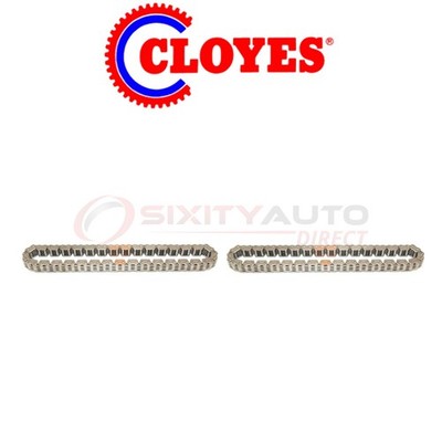 2 pc Cloyes Upper Engine Timing Chain for 2004-2015 Nissan Quest - Valve xd