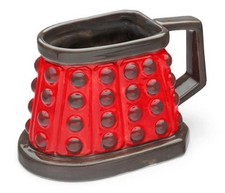 Taza Doctor Who Dalek 3D (base roja)