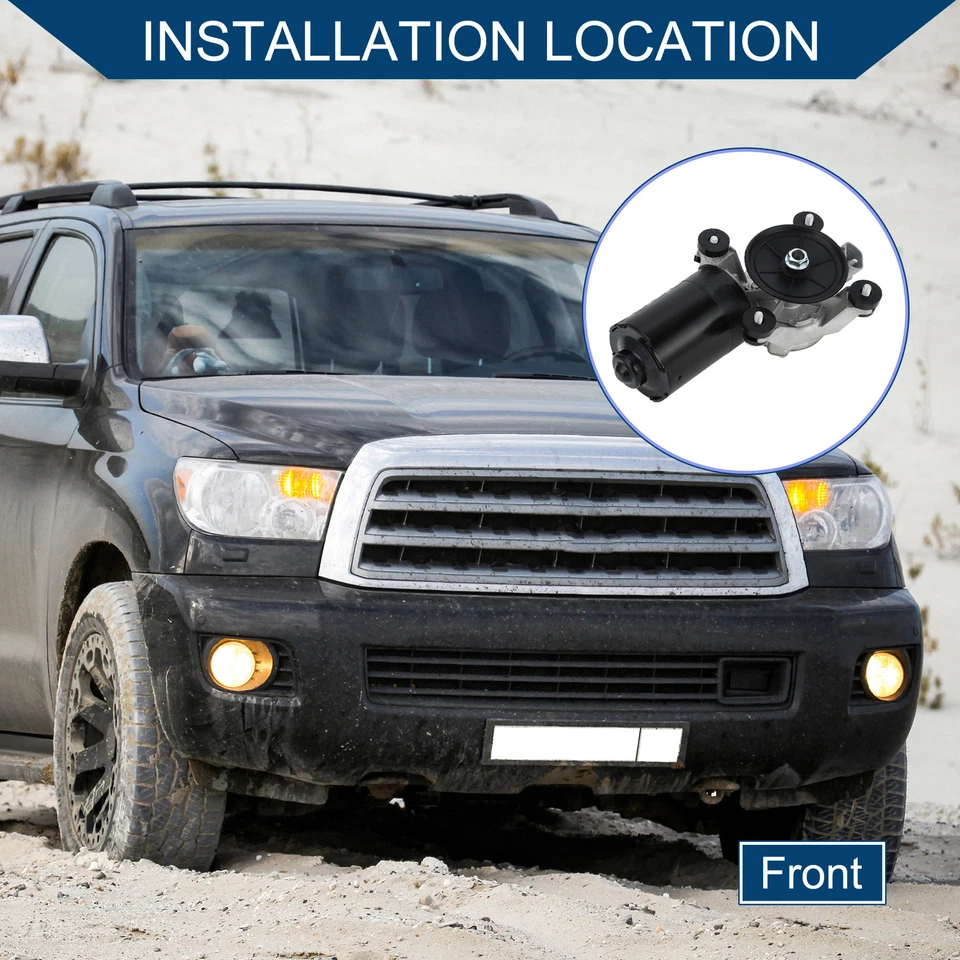 Motor limpiaparabrisas delantero para Toyota Sequoia 01-07 Nº8511004010/8511004020 Foto 2 de 4