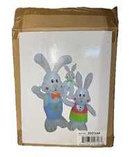 5' Inflatable Easter Bunny Family Decoration Blow Up Yard Holiday Party Decor