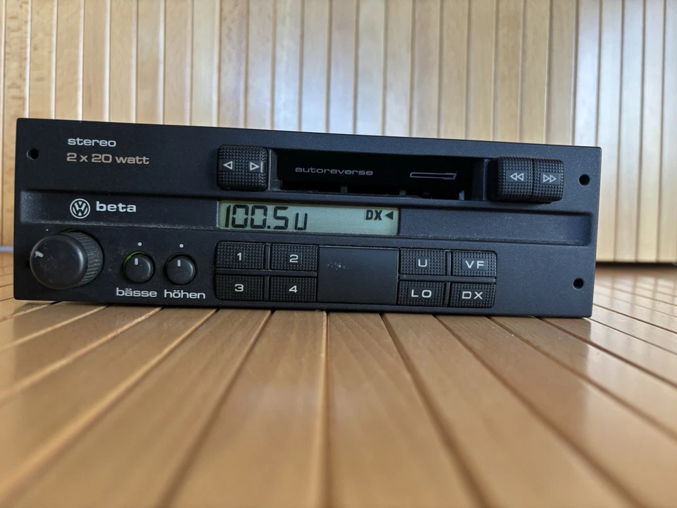 Vw Beta Radio Autoradio - Bild 2 von 3