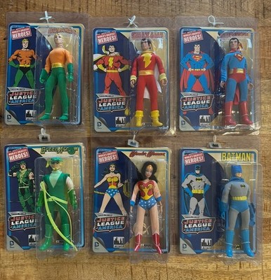 JLA Series 1 - Aquaman, Green Arrow, Batman, Superman, Wonder Woman, Shazam