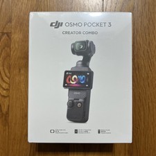 NEW DJI Osmo Pocket 3 Creator Combo 4K Camera 3-Axis Gimbal Mic Tripod