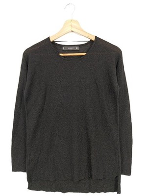 MANGO BASICS Feinstrickpullover Damen Pullover Gr. DE 36 schwarz Casual-Look