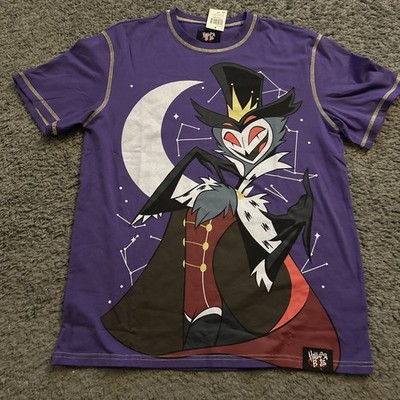 Hot topic Helluva Boss Stolas Jumbo Print T-Shirt M Purple