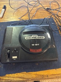 SEGA Genesis 1601 16-Bit Console Bundle 2 Controls + 15 Games NO RESERVE LOT 🔥