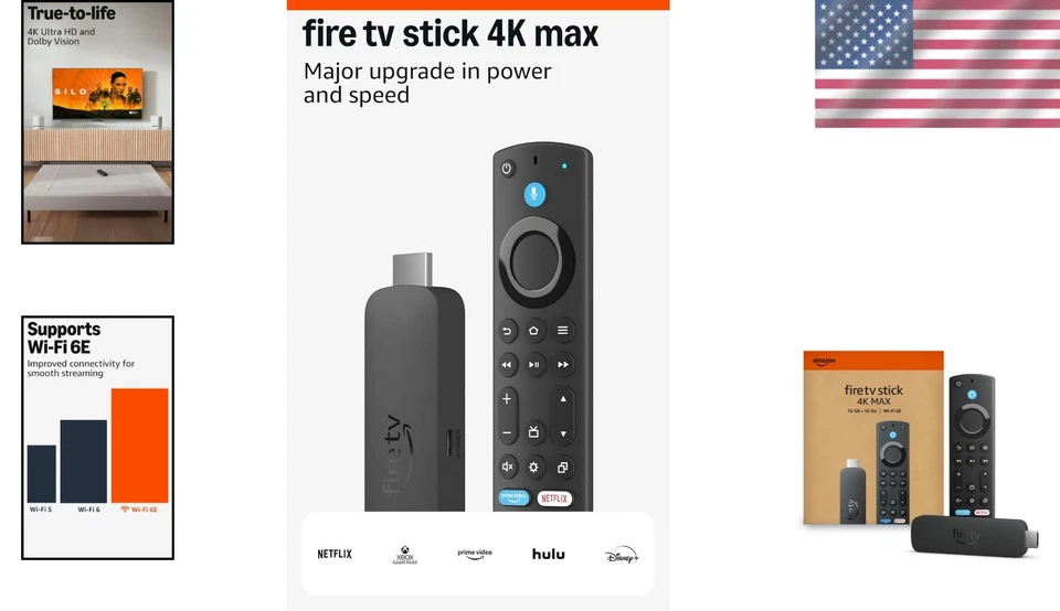 Revolutionize Your Streaming: Fire TV Stick 4K Max con control remoto por voz Foto 2 de 4