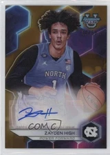 2023-24 Bowman U Best of Gold Refractor /50 Zayden High #B23-ZH Auto