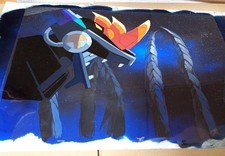 TRANSFORMERS Beast Wars II anime SETTEI CEL celga production art Gigastorm