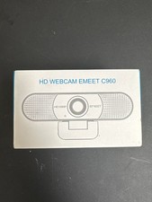 eMeet C960 HD 1080p Webcam USB Web Camera Built-in Mic Auto Focus PC Laptop