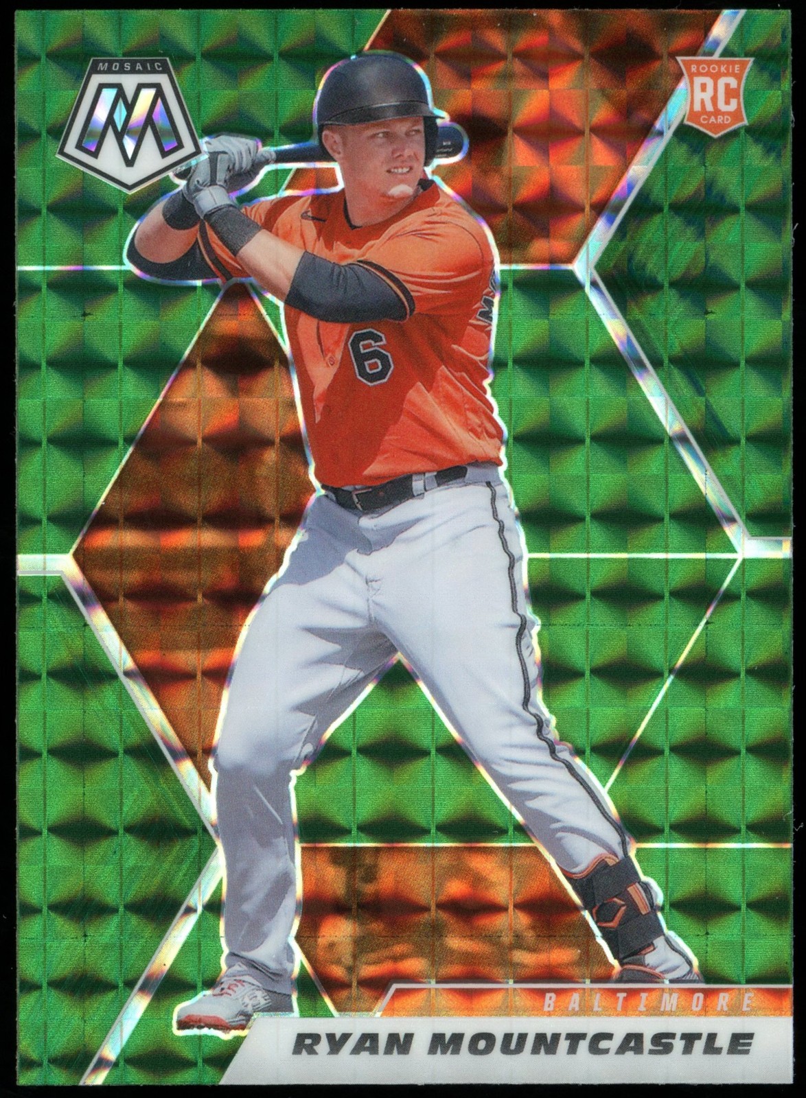 2021 Panini Mosaic Ryan Mountcastle #245 Green