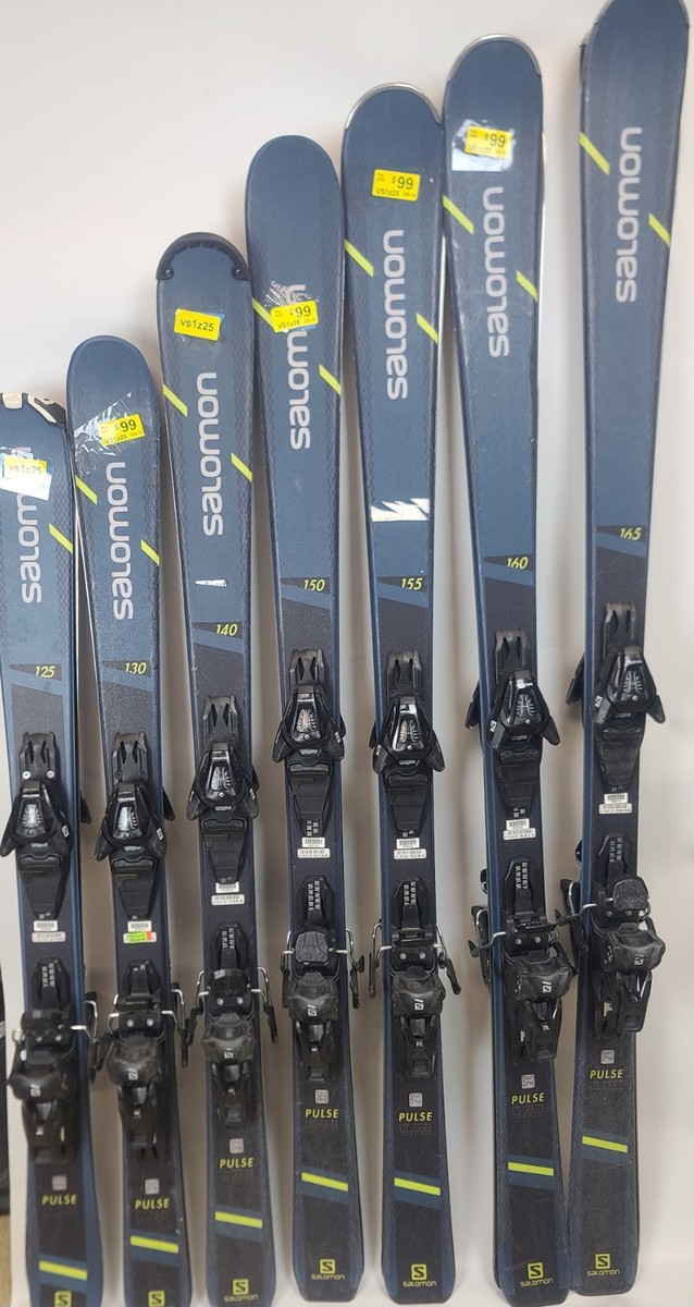 Used $750 Salomon Pulse Skis & Salomon L10 Gripwalk Bindings All