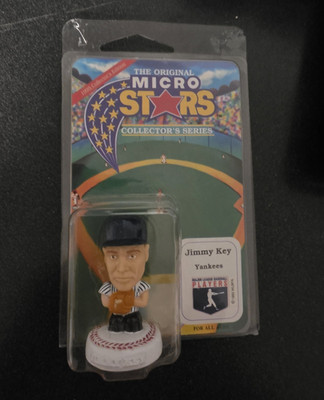 MicroStars Collector's Series Jimmy Key New York Yankees Baseball Figure 1995